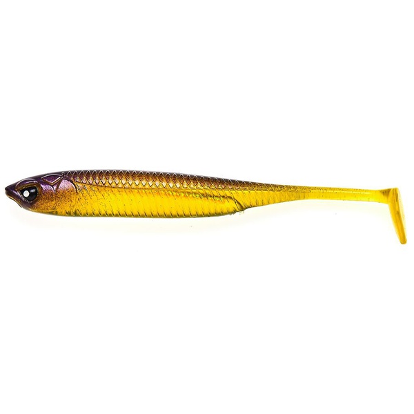 Виброхвост Lucky John 3D Series Makora Shad Tail 4" (10см) 6шт 004