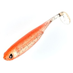 Виброхвост Lucky John 3D Series Makora Shad Tail 4" (10см) 6шт 007