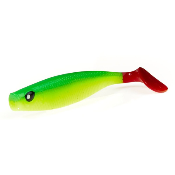 Виброхвост Lucky John 3D Series Red Tail Shad 3.5" (8.9см) 5шт PG33