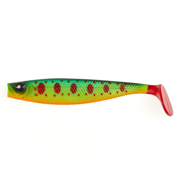 Виброхвост Lucky John 3D Series Red Tail Shad 5" (12,5см) 3шт PG01