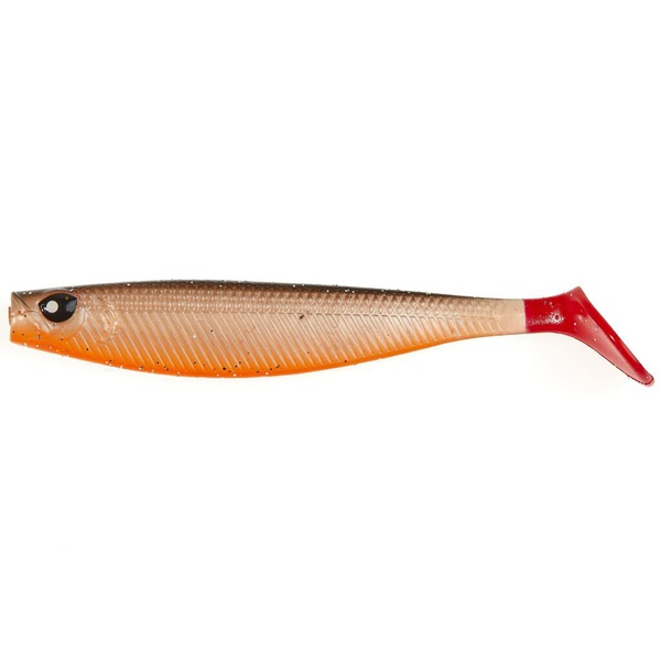 Виброхвост Lucky John 3D Series Red Tail Shad 7" (17,8см) PG18, 2шт