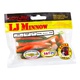 Виброхвосты съедобные Lucky John Pro Series Minnow 3.3" (8.4см) 7шт T56. Фото 3