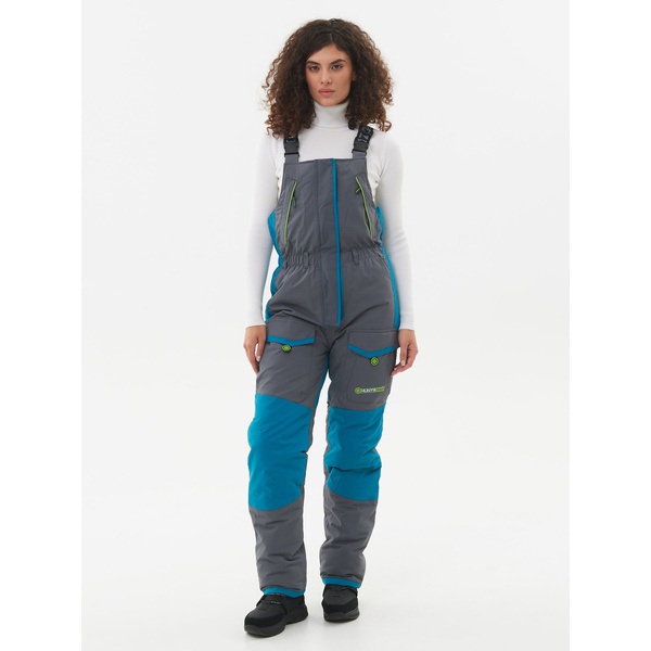 Костюм женский Huntsman Siberia Lady бирюза/серый, тк. Breathable