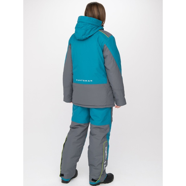 Костюм женский Huntsman Siberia Lady бирюза/серый, тк. Breathable