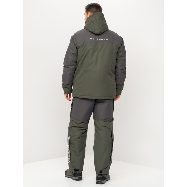 Костюм зимний Huntsman Yukon Ice зеленый/графит, тк. Cat's Eye