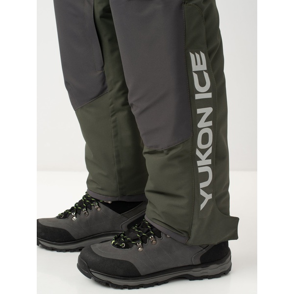 Костюм зимний Huntsman Yukon Ice зеленый/графит, тк. Cat's Eye