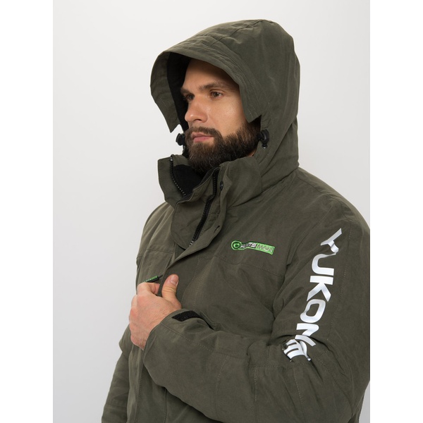 Костюм зимний Huntsman Yukon Ice хаки, тк. Финляндия