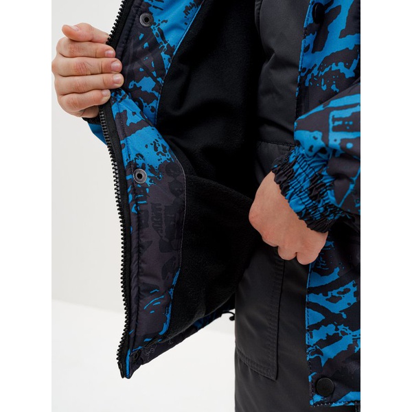 Костюм детский Горизонт Морозко черный/синий