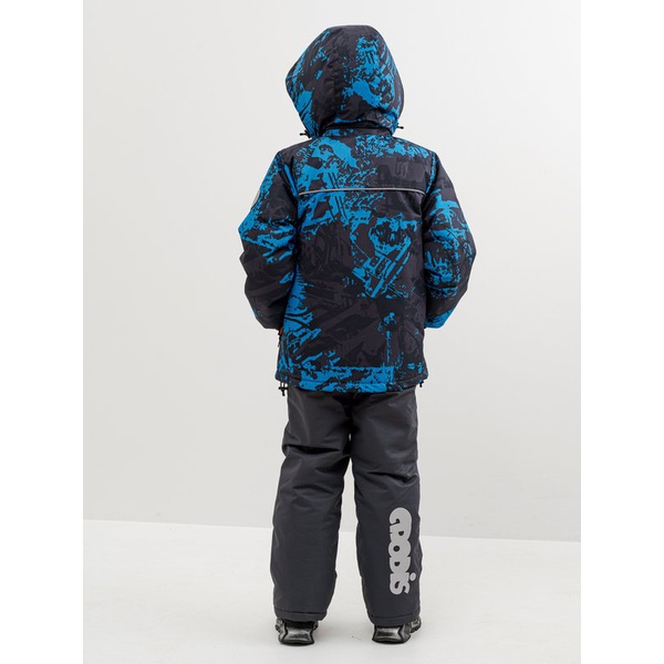 Костюм детский Горизонт Морозко черный/синий