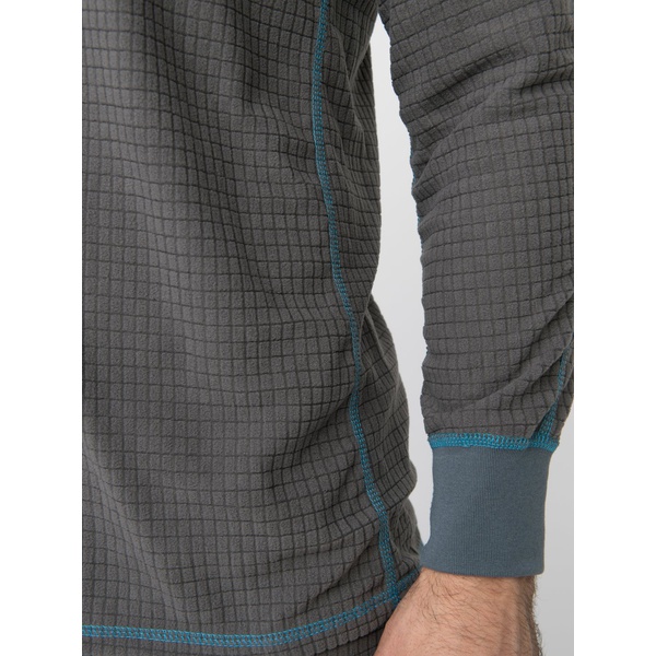Термобелье Huntsman Thermoline Zip фактурное серый