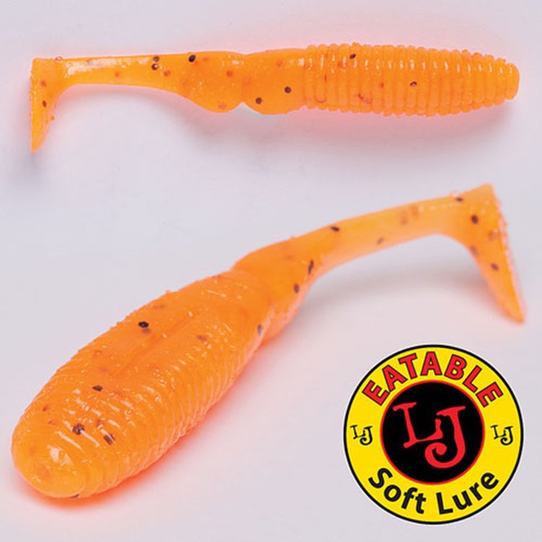 Виброхвосты съедобные Lucky John Pro Series Mister Greedy 5" (12.7см) 3шт PA29