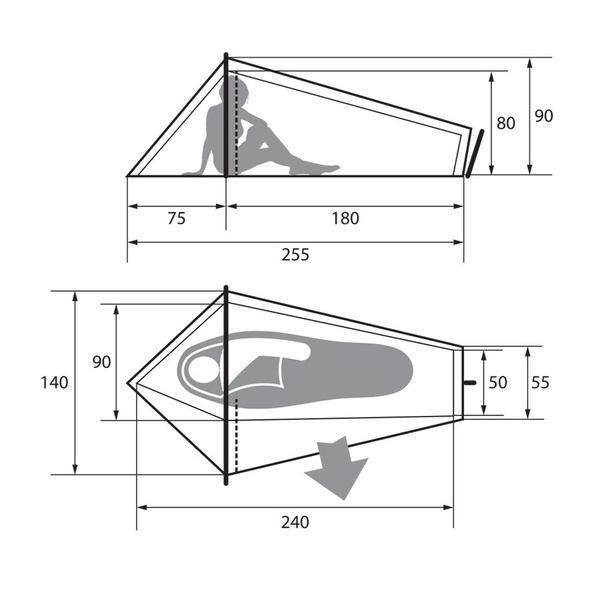 Палатка Сплав Jaguar 1 v.2