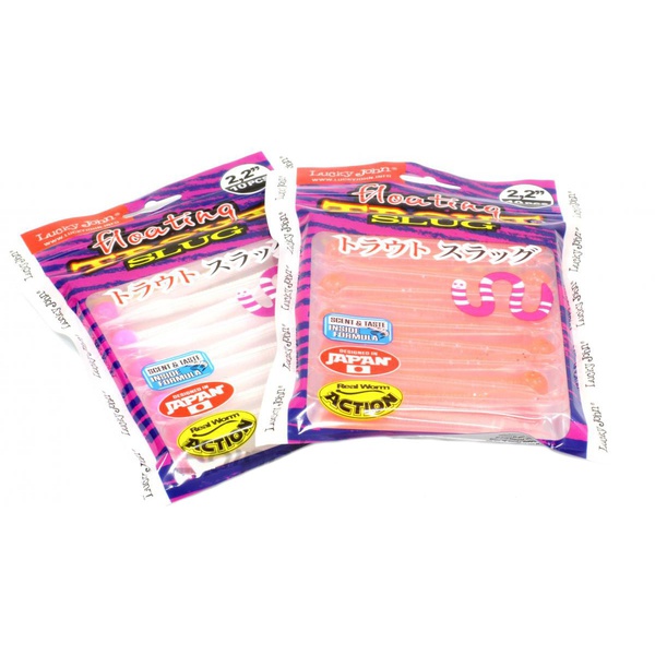 Слаги плавающие Lucky John Pro Series Floating Trout Slug 2.2" (6.4см) 10 шт L10