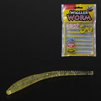 Слаги съедобные Lucky John Pro Series Wiggler Worm 2.3" (5.8см) 9 шт 071