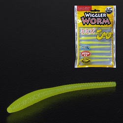 Слаги съедобные Lucky John Pro Series Wiggler Worm 2.3" (5.8см) 9 шт 101