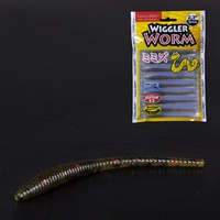 Слаги съедобные Lucky John Pro Series Wiggler Worm 2.3" (5.8см) 9 шт PA03