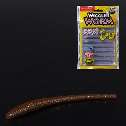 Слаги съедобные Lucky John Pro Series Wiggler Worm 2.3" (5.8см) 9 шт S13