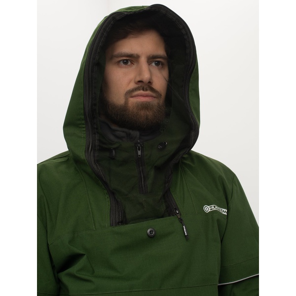 Костюм Huntsman Антигнус-люкс (с ловушками и пыльниками) зелёный, тк. смесовая