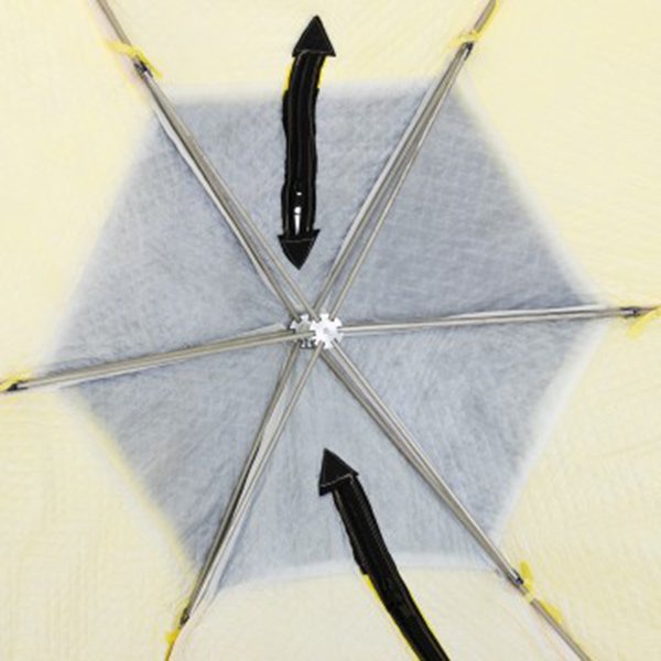 Палатка для зимней рыбалки Helios Nord-2 утепленная