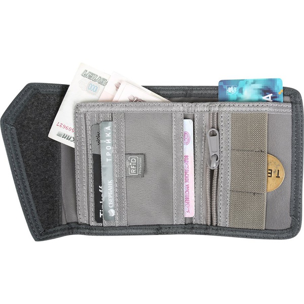 Кошелек Сплав М6 серый