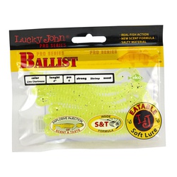 Твистеры съедобные Lucky John Pro Series Ballist 4.0" (10.2см) 6 шт 071