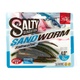 Черви съедобные Lucky John Salty Sensation Sandworm 4.0" (10.16см) 15 шт F41. Фото 3