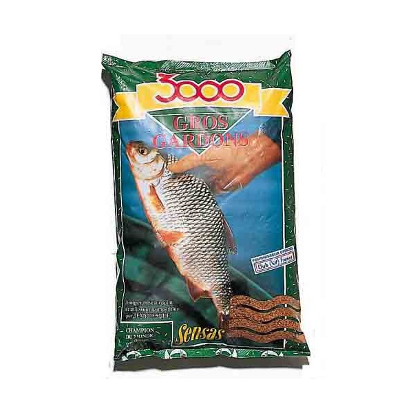 Прикормка Sensas 3000 Gros Gardons 1кг