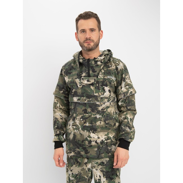 Костюм Huntsman Антигнус-люкс (с ловушками и пыльниками) Питон зелёный, тк. твил пич