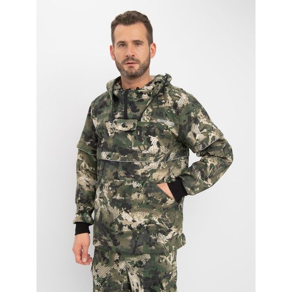 Костюм Huntsman Антигнус-люкс (с ловушками и пыльниками) Питон зелёный, тк. твил пич