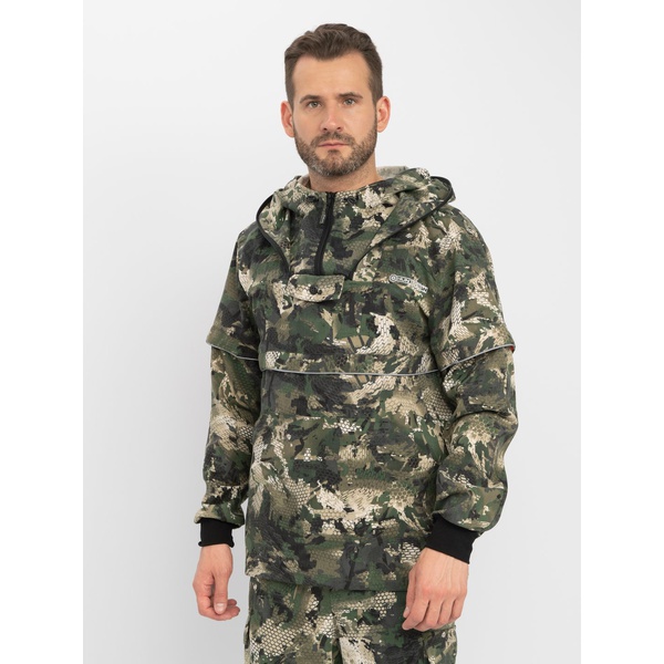 Костюм Huntsman Антигнус-люкс (с ловушками и пыльниками) Питон зелёный, тк. твил пич