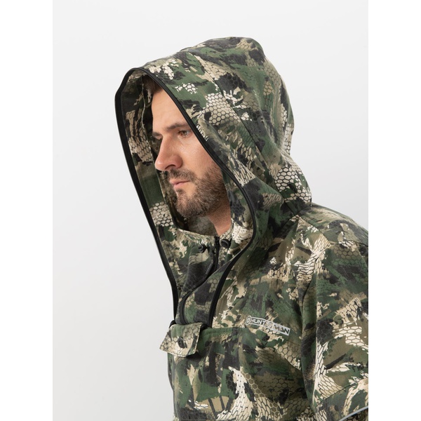 Костюм Huntsman Антигнус-люкс (с ловушками и пыльниками) Питон зелёный, тк. твил пич