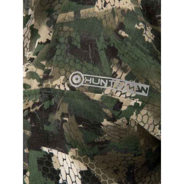 Костюм Huntsman Антигнус-люкс (с ловушками и пыльниками) Питон зелёный, тк. твил пич