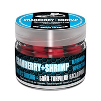 Бойлы насадочные тонущие Sonik Baits (14мм/90мл) Crenberry-Shrimp