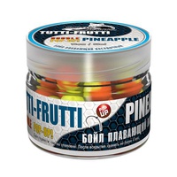Бойлы насадочные плавающие Sonik Baits Fluo Pop-up (двух цвет., 14мм/90мл) Tutti Frutti--Pineapple