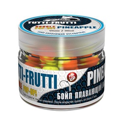 Бойлы насадочные плавающие Sonik Baits Fluo Pop-up (двух цвет., 14мм/90мл) Tutti Frutti--Pineapple