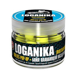 Бойлы насадочные плавающие Sonik Baits Loganika Fluo Pop-ups 14 мм (90мл) логаника