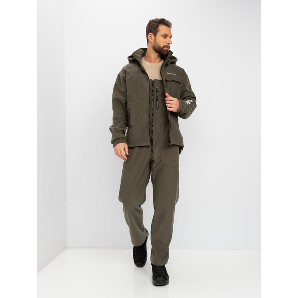 Костюм демисезонный Huntsman Никс Люкс (Alova Windblock) Хаки