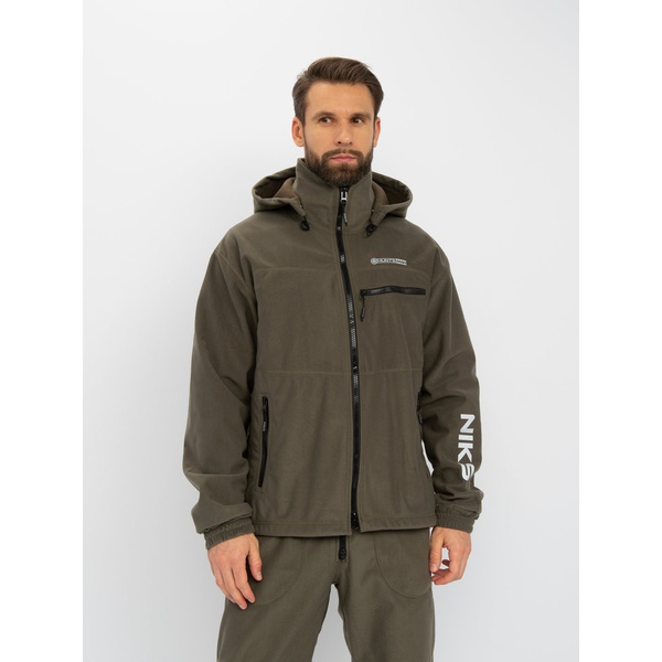 Костюм демисезонный Huntsman Никс Люкс (Alova Windblock) Хаки