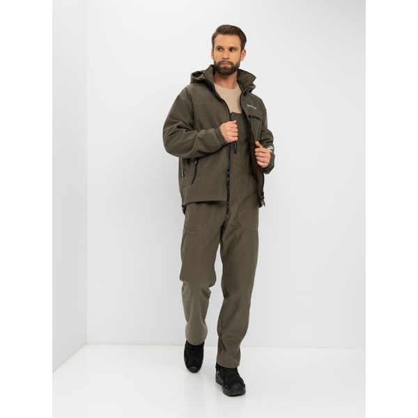 Костюм демисезонный Huntsman Никс Люкс (Alova Windblock) Хаки