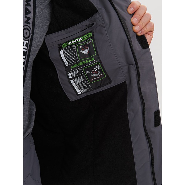 Костюм Huntsman Торнадо -15 серый, тк. Breathable