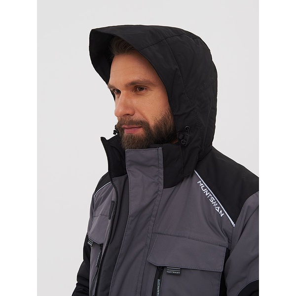 Костюм Huntsman Торнадо -15 серый, тк. Breathable