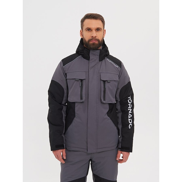 Костюм Huntsman Торнадо -15 серый, тк. Breathable