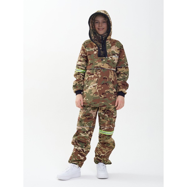 Костюм детский Huntsman Антигнус-люкс (с ловушками и пыльниками) Мультикам, тк. Твил-пич