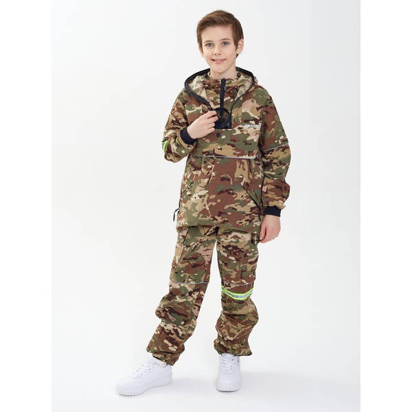 Костюм детский Huntsman Антигнус-люкс (с ловушками и пыльниками) Мультикам, тк. Твил-пич