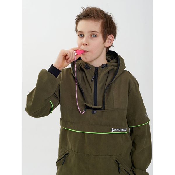 Костюм детский Huntsman Антигнус-люкс (с ловушками и пыльниками) хаки, тк. Твил-пич