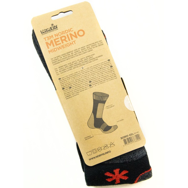 Носки Norfin Nordic Merino Midweight T3M