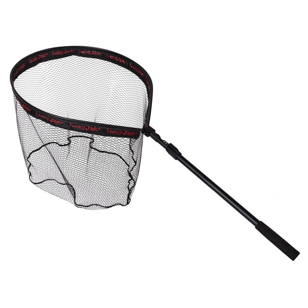 Подсачек складной Lucky John 180Х70Х60 см (прорезин., телескоп., плавающий)