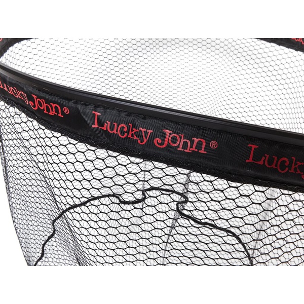 Подсачек складной Lucky John 180Х70Х60 см (прорезин., телескоп., плавающий)