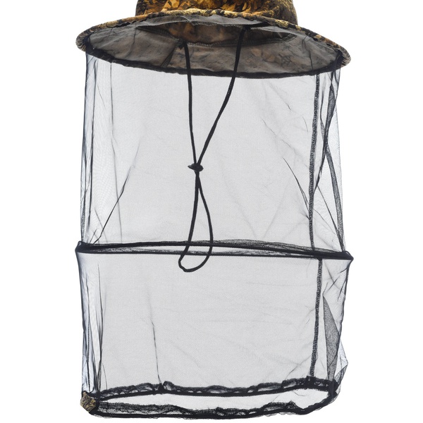 Панама-накомарник Huntsman Антигнус с кольцом (тк. смесовая) Мрамор