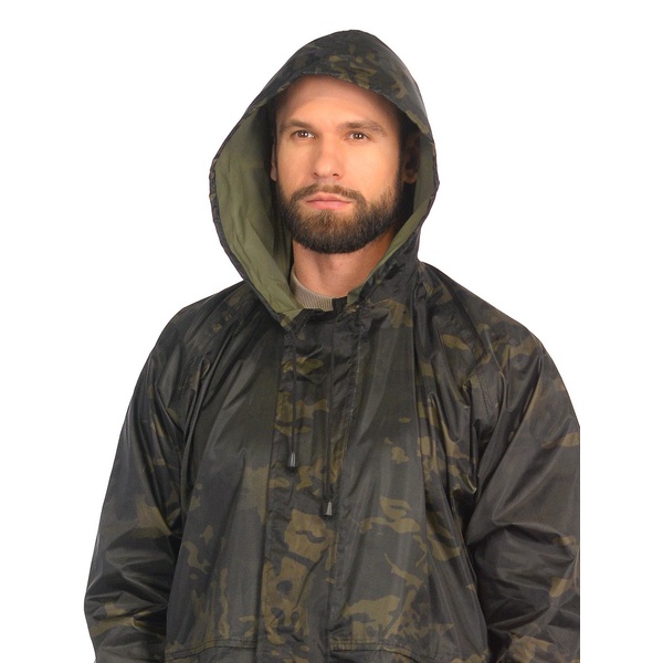 Плащ ВВЗ Huntsman (тк. Таффета PVC 20 000) Чёрный мультикам